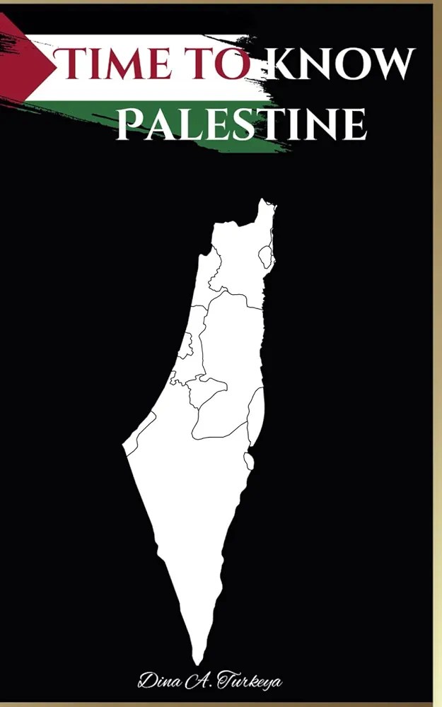The book cover for Time to Know Palestine